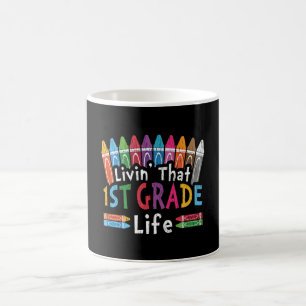 Mug Vivre la vie de CE1 Crayon Retour à l'école