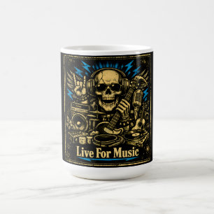Mug Vivre pour la musique – La vie dévouée à la musiqu