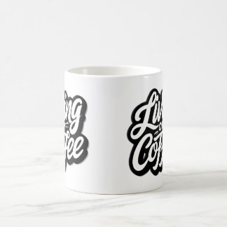 Mug Vivre sur le café