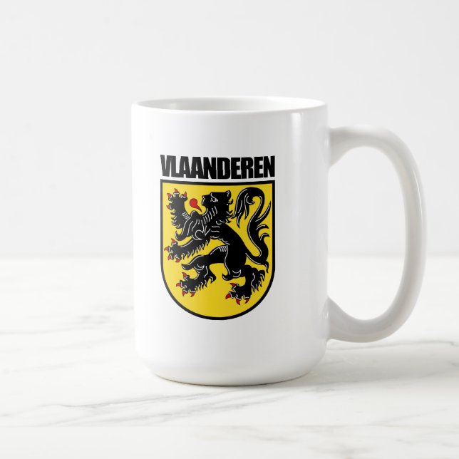 Mug Vlaanderen (Flandre) (Droite)