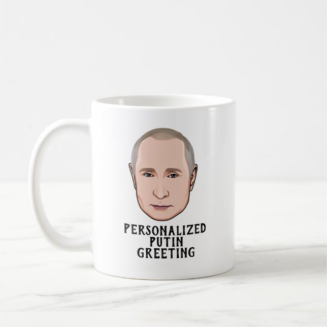 MUG VLADIMIR POUTINE CUSTOMISÉ (Gauche)