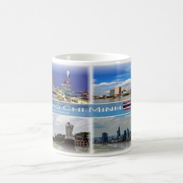 Mug VN Vietnam - Ho Chi Minh Ville Saigon - (Centre)