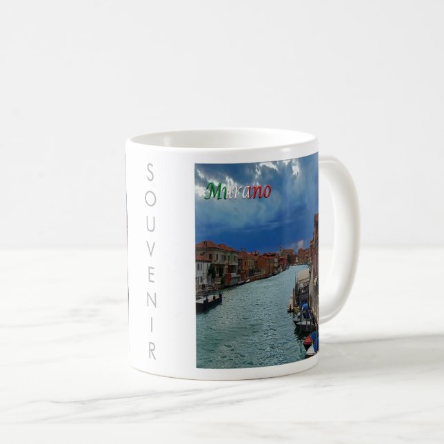 Mug VNT055 VENISE, MURANO, Vénétie, Italie, (Devant droit)