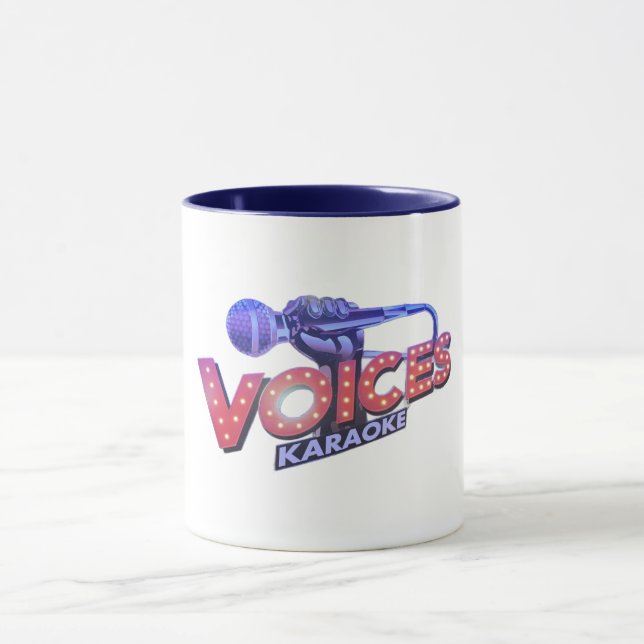 Mug Voices. Different colors. 325 ml. (Center)