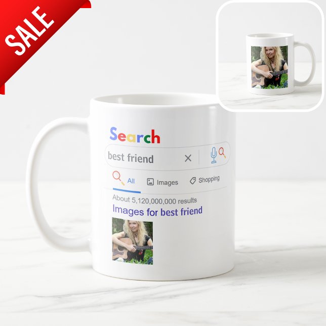 Mug Voici à quoi ressemble la photo du meilleur ami du (Créateur téléchargé)