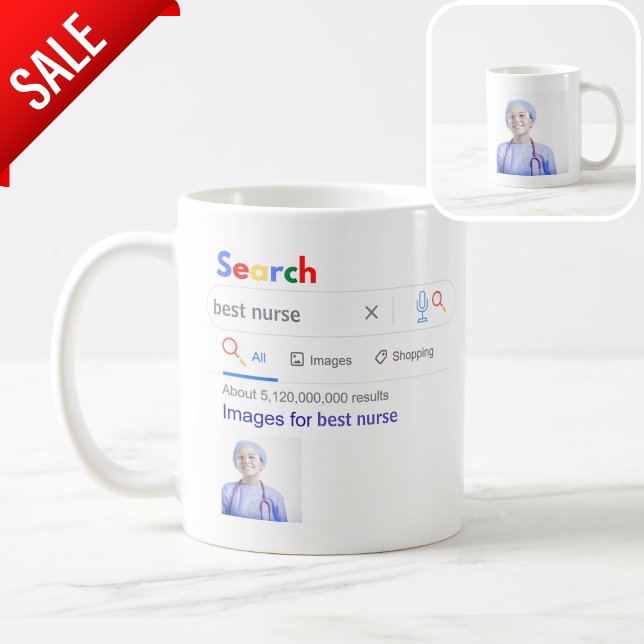 Mug Voici à quoi ressemble la photo Worlds BEST NURSE (Créateur téléchargé)