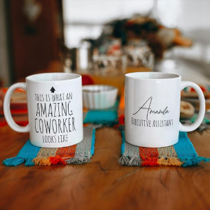 Mug Voici à quoi ressemble un collègue Extraordinaire