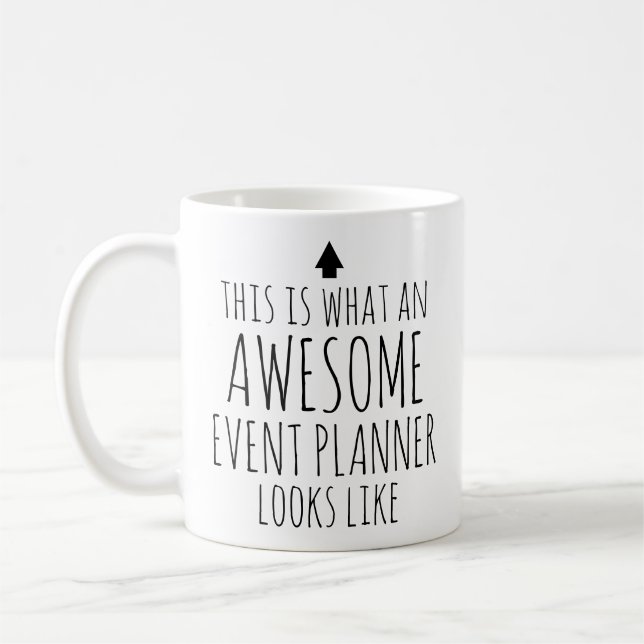 Mug Voici à quoi ressemble un planificateur d'événemen (Gauche)