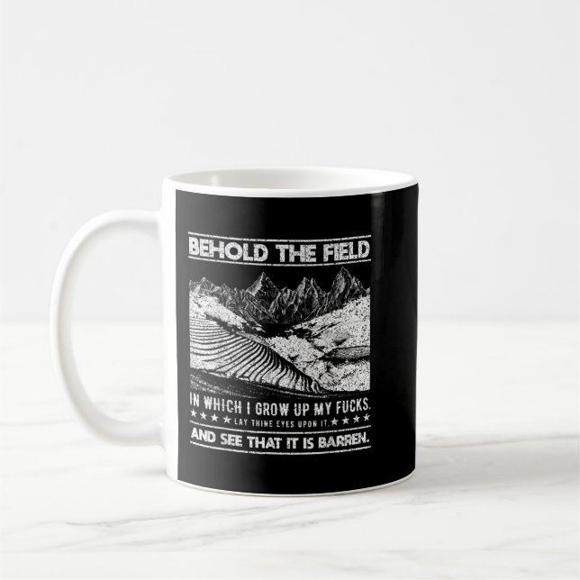 Mug Voici Le Champ Dans Lequel Je Cultive Mon Fermier  (Gauche)