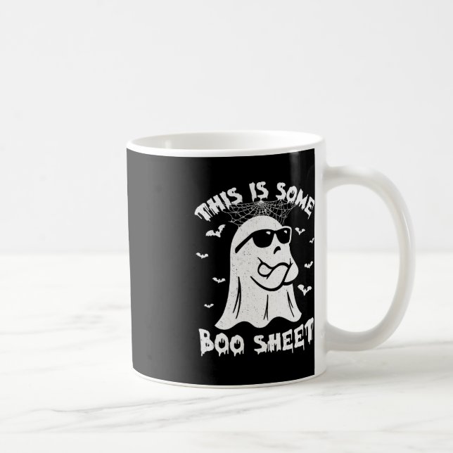 Mug Voici Une Feuille De Boite Halloween Ghost Funny C (Droite)