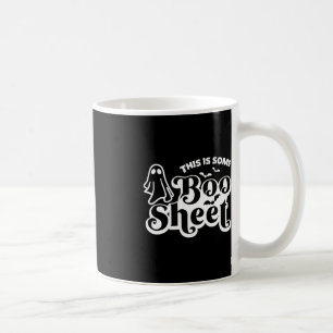 Mug Voici une feuille de livre Halloween Ghost Funny p