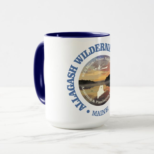Mug Voie navigable Allagash Wilderness (Devant gauche)