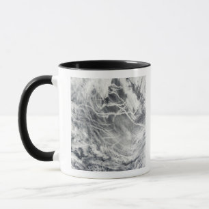 Mug Voies de bateau dans l'océan pacifique
