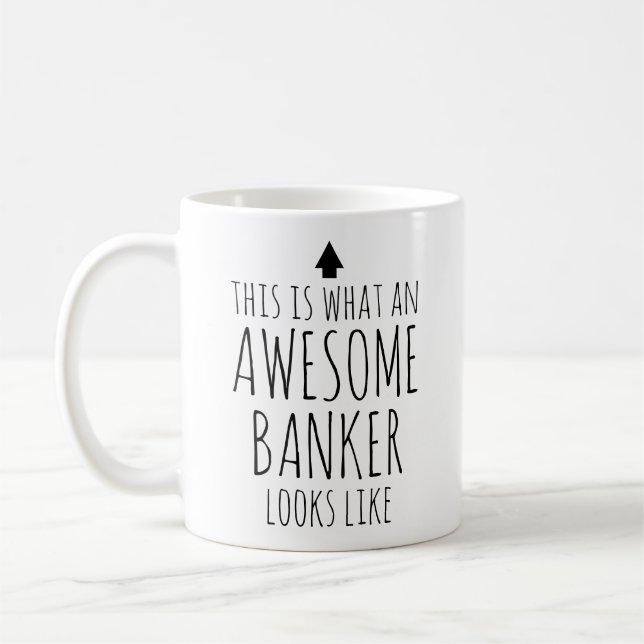 Mug Voilà à quoi ressemble un banquier génial (Gauche)
