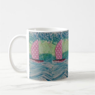 Mug Voile rose Polkadot