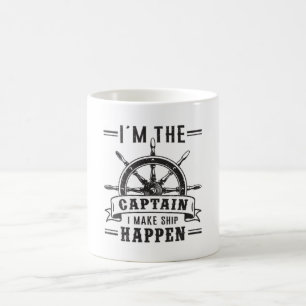 Mug Voilier Bateau Capitaine Voilier Drôle Idée cadeau