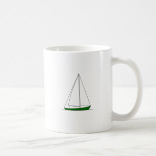 Mug Voilier vert de sloop