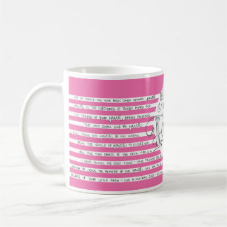 Mug Voir ce que fait la foi - Rose
