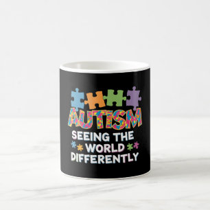 Mug Voir le monde différemment Sensibilisation à l'aut