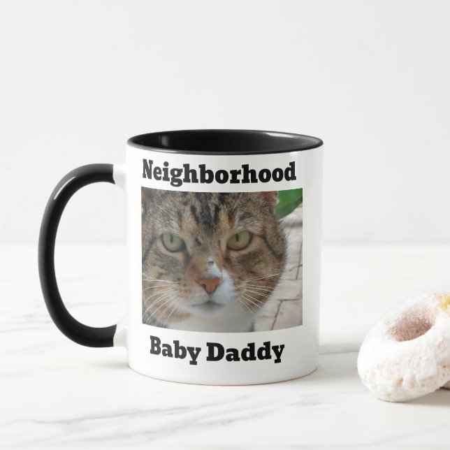 Mug Voisinage bébé papa (Avec donut)