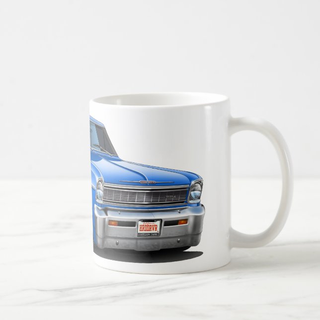 Mug Voiture 1966-67 de bleu de nova (Droite)