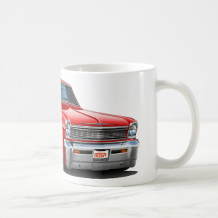 Mug Voiture 1966-67 de rouge de nova