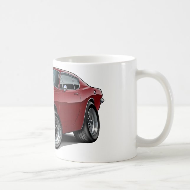 Mug Voiture 1967-69 marron de barracuda (Droite)