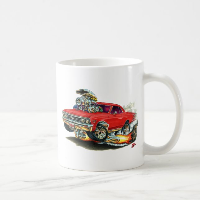 Mug Voiture 1967 de rouge de Chevelle (Droite)