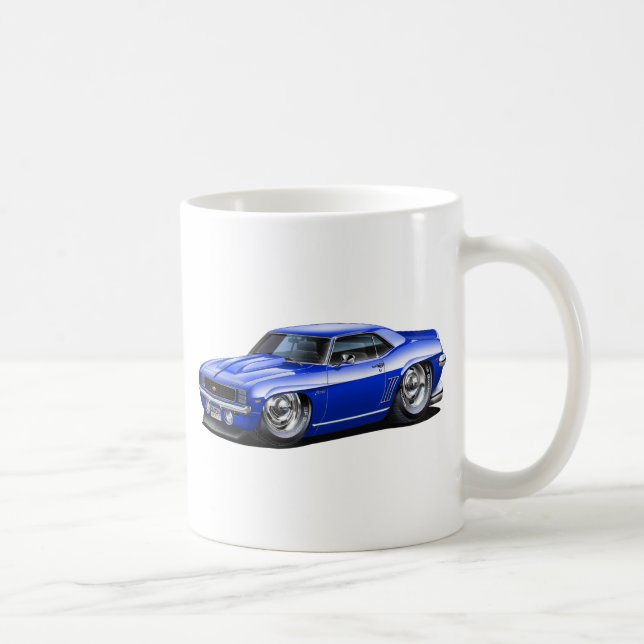 Mug Voiture 1969 de bleu de Camaro (Droite)
