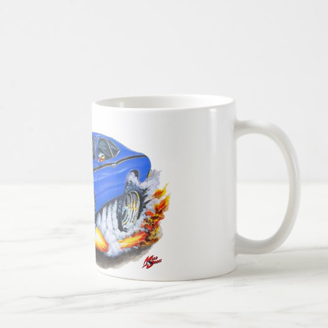 Mug Voiture 1970-74 de bleu de chiffon de Plymouth (Droite)