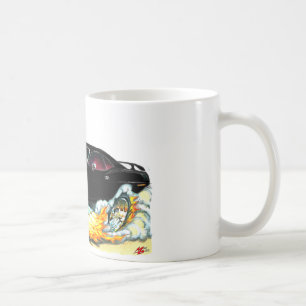 Mug Voiture 1970 noire de Plymouth Cuda