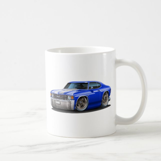 Mug Voiture 1971-72 Bleu-Blanche de Chevelle (Droite)