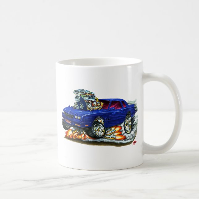 Mug Voiture 1983-88 de bleu de Monte Carlo (Droite)
