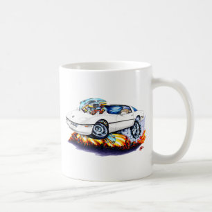 Mug Voiture 1984-93 de blanc de Corvette