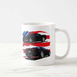 Mug Voiture 1998-04 noire de Corvette
