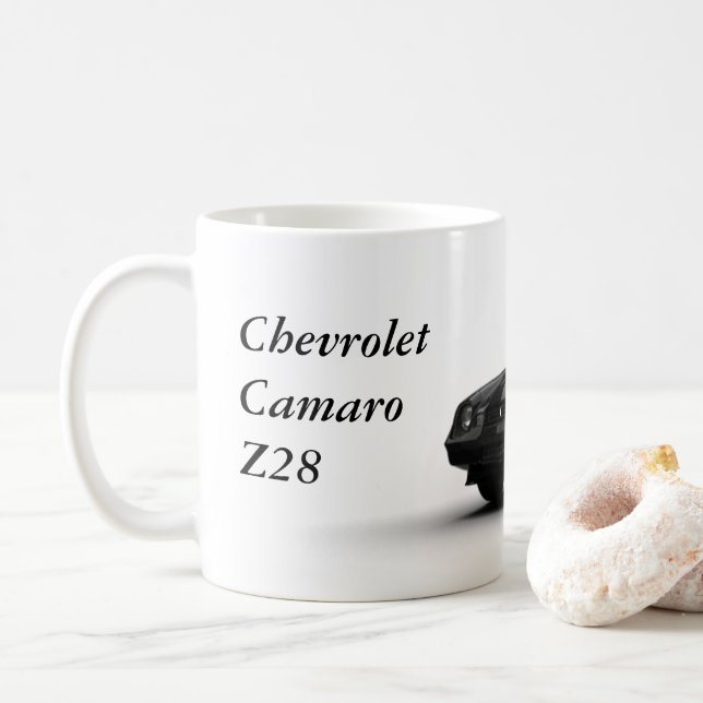 Mug Voiture américaine classique de muscle de (Avec donut)