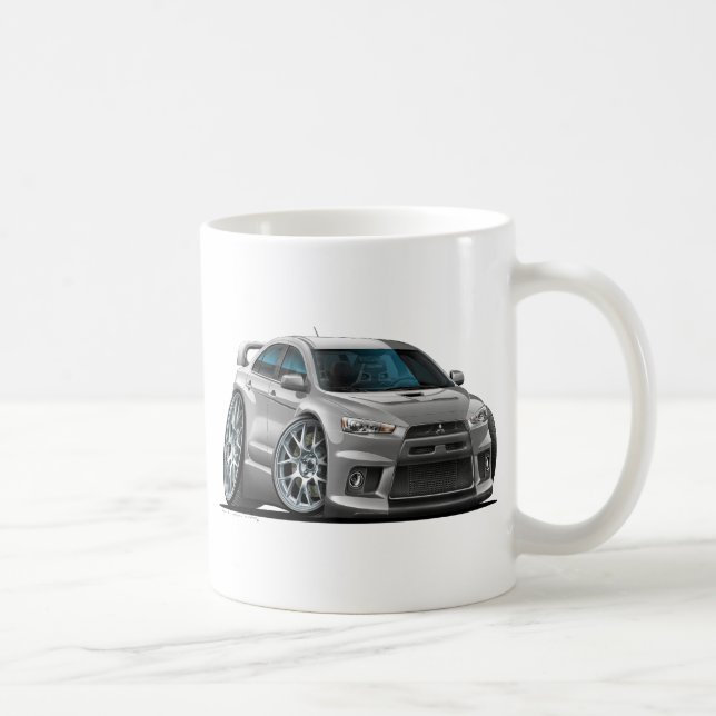 Mug Voiture argentée de Mitsubishi (Droite)