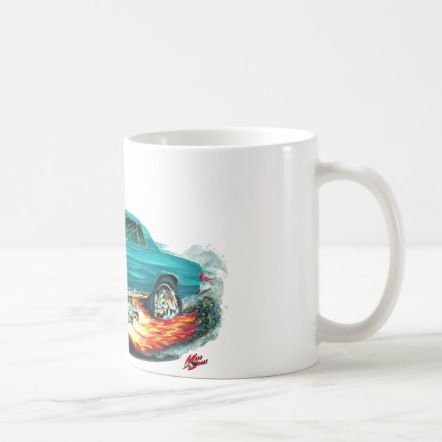 Mug Voiture de 1965 GTO Teal (Droite)