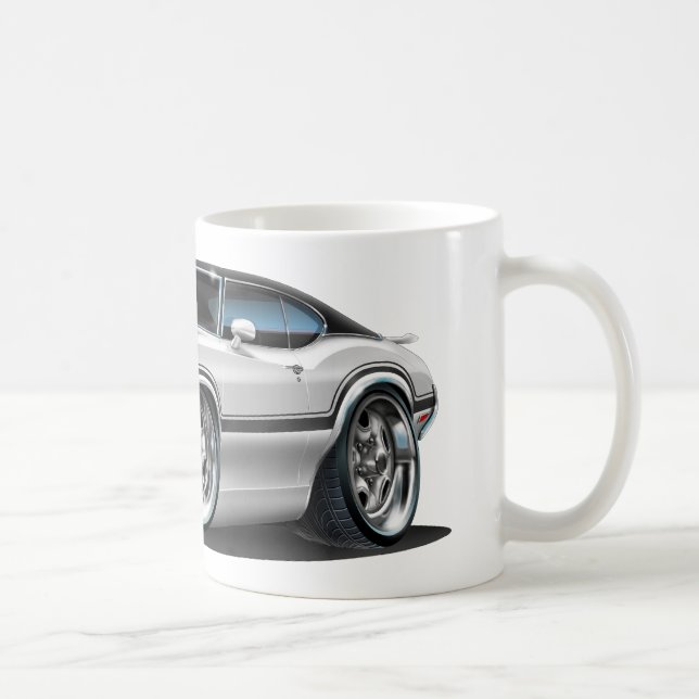 Mug Voiture de blanc du sabre d'abordage 442 d'Olds (Droite)