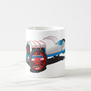 Mug Voiture de course vintage classique Auto