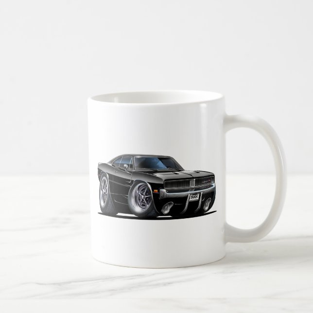 Mug Voiture de noir de chargeur de Dodge (Droite)