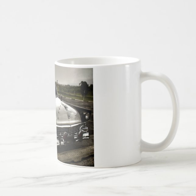 Mug Voiture de police vintage (Droite)