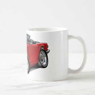 Mug Voiture de rouge de Triumph TR6