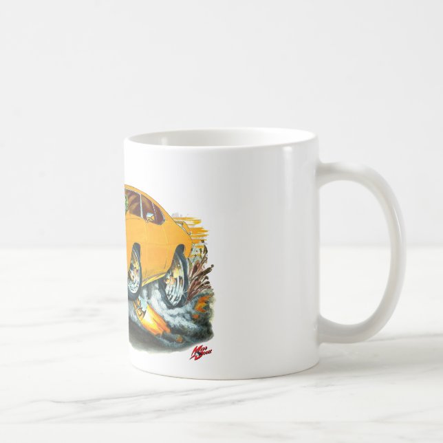 Mug Voiture d'orange de 1970 GTO (Droite)