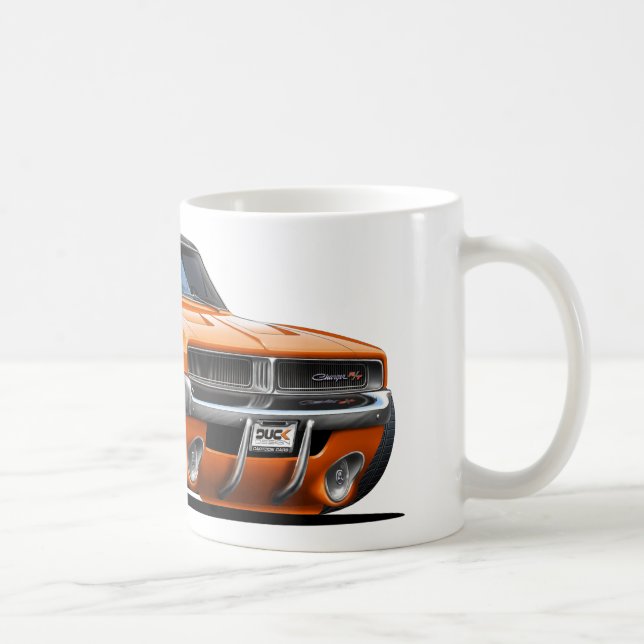 Mug Voiture d'orange de chargeur de Dodge (Droite)