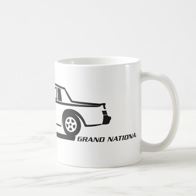 Mug Voiture noire de Buick Grand National (Droite)