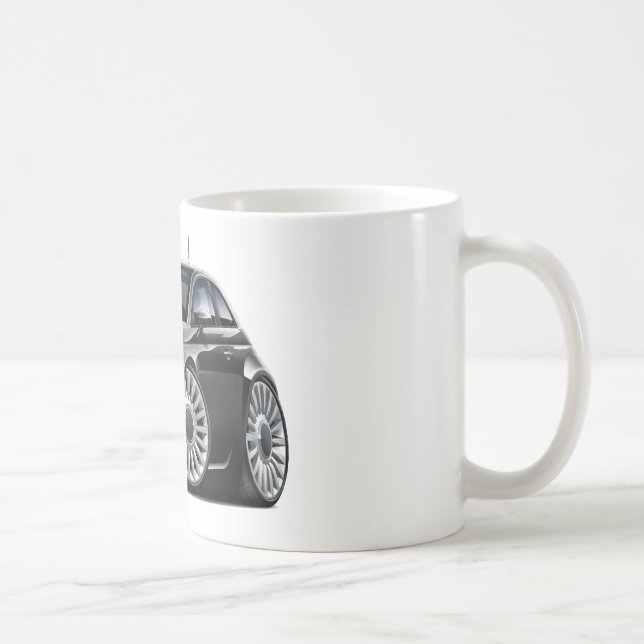 Mug Voiture noire de Fiat 500 (Droite)