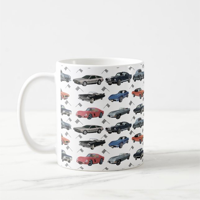 Mug Voitures anciennes (Gauche)