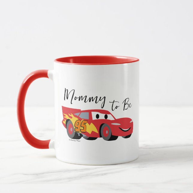 Mug Voitures - La foudre McQueen maman sera (Gauche)