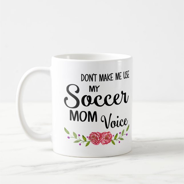 Mug Voix de maman du football (Gauche)